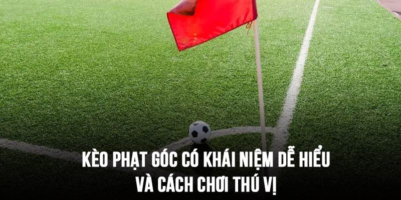 Kèo phạt góc trong bóng đá vừa dễ hiểu, vừa có cách chơi thú vị